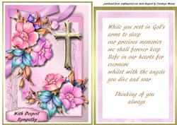 Deepest Sympathy , with Verse 2