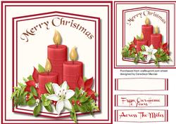 A Beautiful Simple Christmas Card