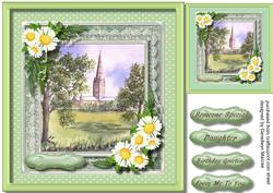 Beautiful Salisbury Cathedral and Daisy's