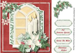Beautiful Ccandles and Festive Flowers