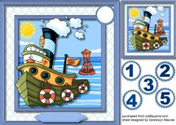 Chuggy the Birthday Tug Boat 1