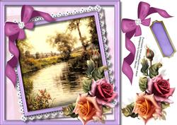 Beautiful Roses and Still Waters