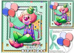 Happy Birthday Clown