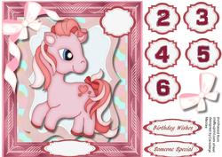 My Little Pony in Pink , Age Card 
