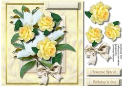 Beautiful Roses and Magnolias 