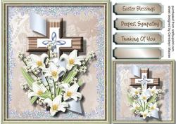 Easter or Sympathy Blessings , 3