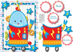 Birthday Space Robot Machine,2