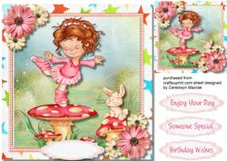 Lovely Toadstool Dancing Princess
