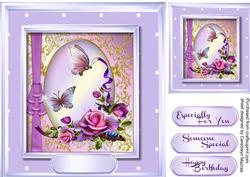 Butterfly's and Roses 2