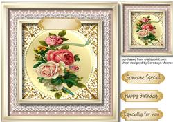 Roses and Stunning Lace