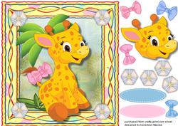 Little Safari Giraffe