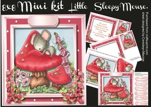 8x8 Mini Kit ,little Sleepy Mouse