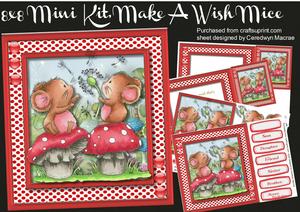 8x8 Mini Kit, Make a Wish Mice