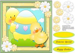 Peek-a- Boo , Here Comes the Easter Chicks