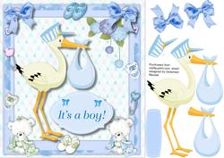 The Stork Has Arrived, It's a Boy