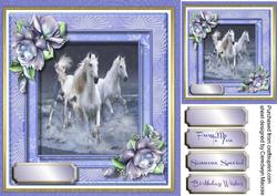 Horses at the Gallop