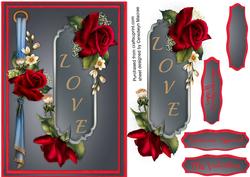 Birthday, Valentines, or Anniversary Card