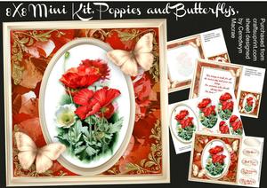 8x8 Mini Kit , Poppie's and Butterfly's