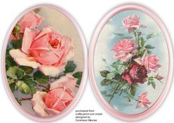 2 Beautiful Floral Toppers