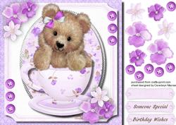 Darquise in a Lilac Teacup