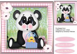 Cute Panda and Friend