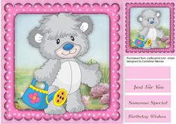 Eljie Bear with His Watering Can