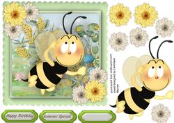 Busy- Bee in the Garden
