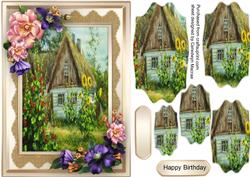 Beautiful Woodcutter's Cottage in Shaped Pyramid
