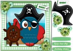 Cute Owl at the Helm 
