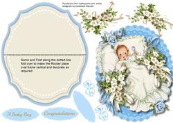 Lovely Blue Rocker for a Baby Boy