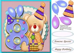 Happy Birthday, 8 ,today,