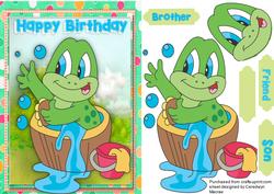 Freddie Frogs Birthday Bath