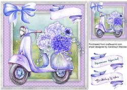 Flower Power Scooter