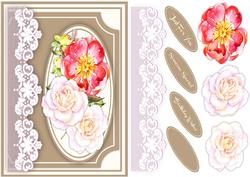 Beautiful Roses and Lace 
