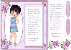 Beautiful Birthday Wishes , Daughter