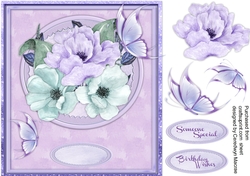 Beautiful Water coloured Roses 