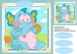Llovely Blue Oatchwork Ellie 