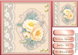 Beautiful Lace and Roses
