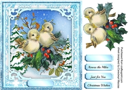Birds Singing in the Holly