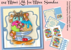 8x8 Mini Kit, Ice Mice Sundae