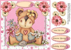 Lovely Gardening Bear