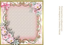 Birthday, Anniversary, or Wedding day Blank Incert