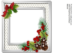 Blank Incert waterfall At Christmas
