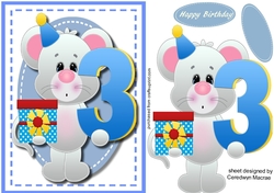 Happy 3rd Birthday Mouse