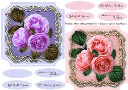 Beautiful Roses Toppers 2,