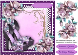 Beautiful Shoes and roses