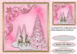 Beautiful pink Christmas 