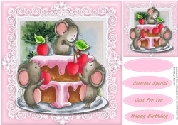 Cherry Cake Mice ,