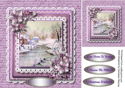 Frozen Winter ( Lilac)