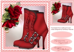 Beautiful Boots and Red Roses 5